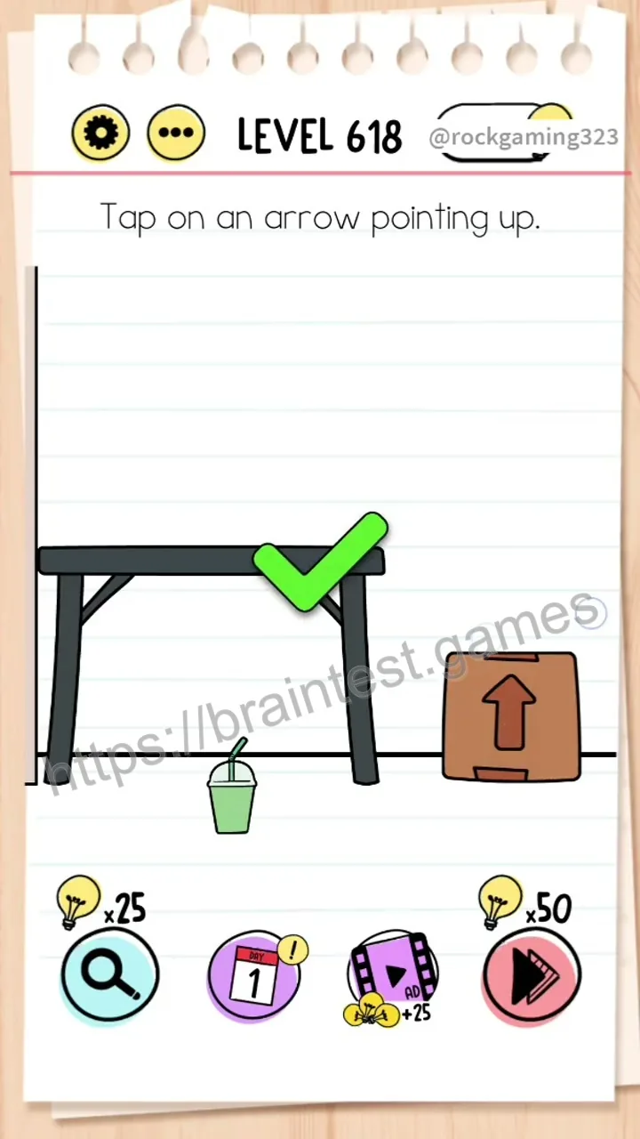 Brain Test Level 618 - Step 2