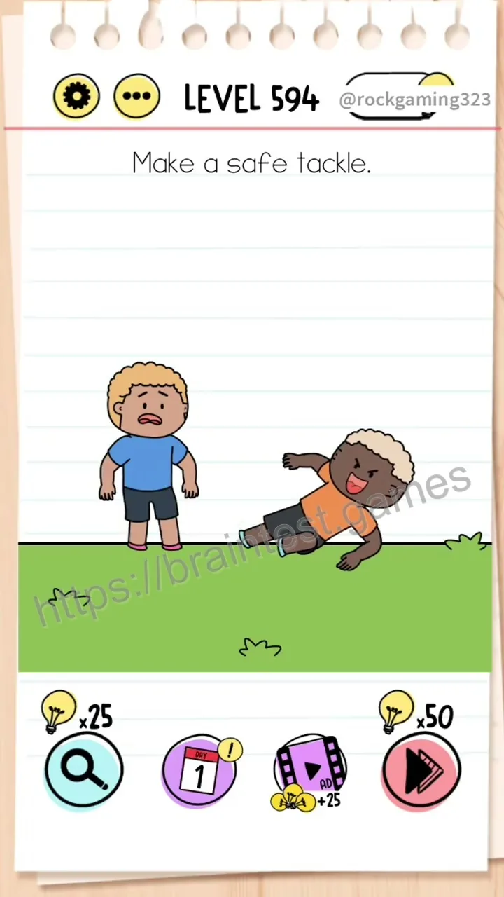 Brain Test Level 594 - Step 1