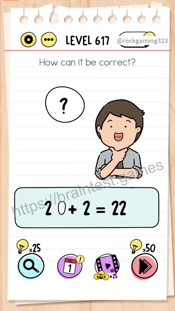 Brain Test Level 617
