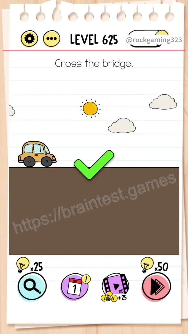 Brain Test Level 625 - Step 2