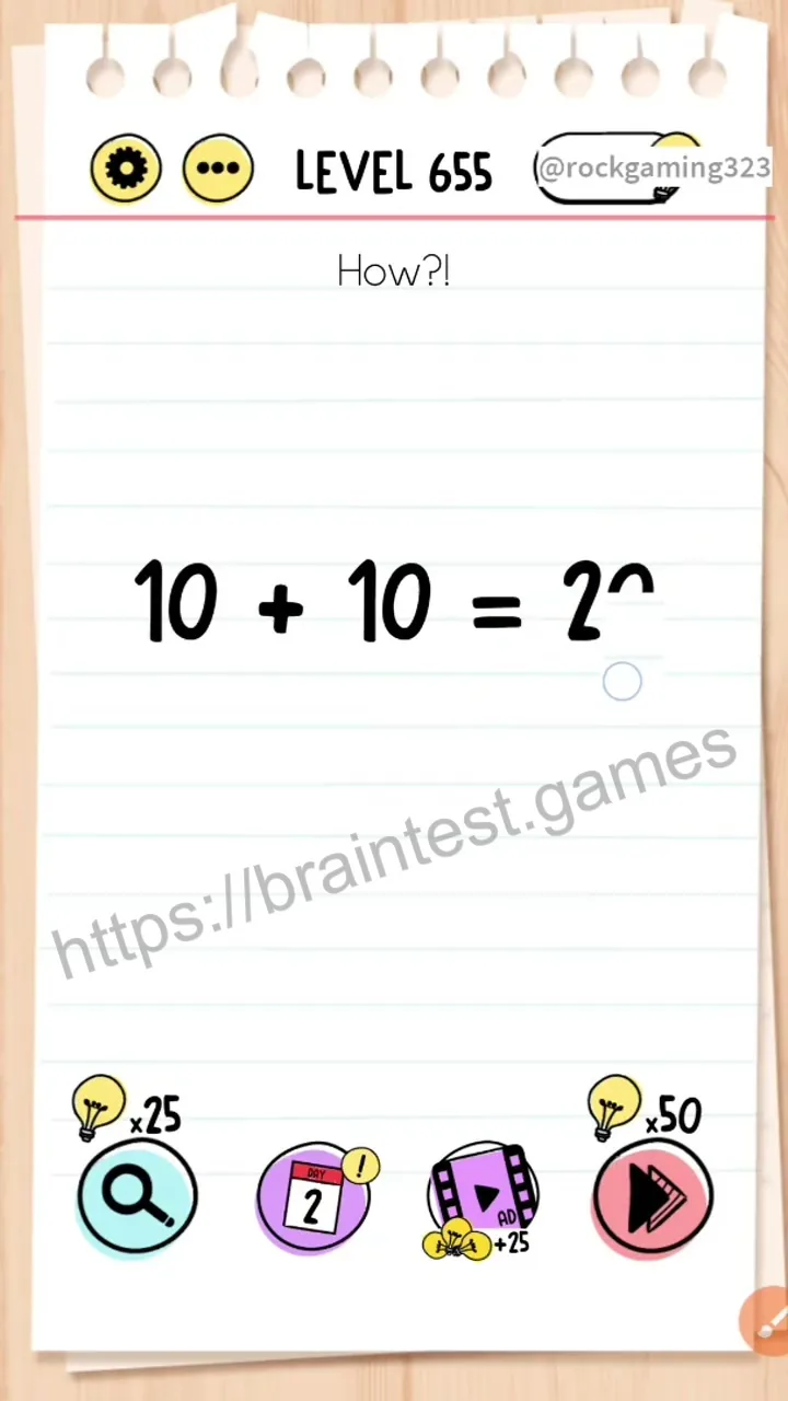 Brain Test Level 655