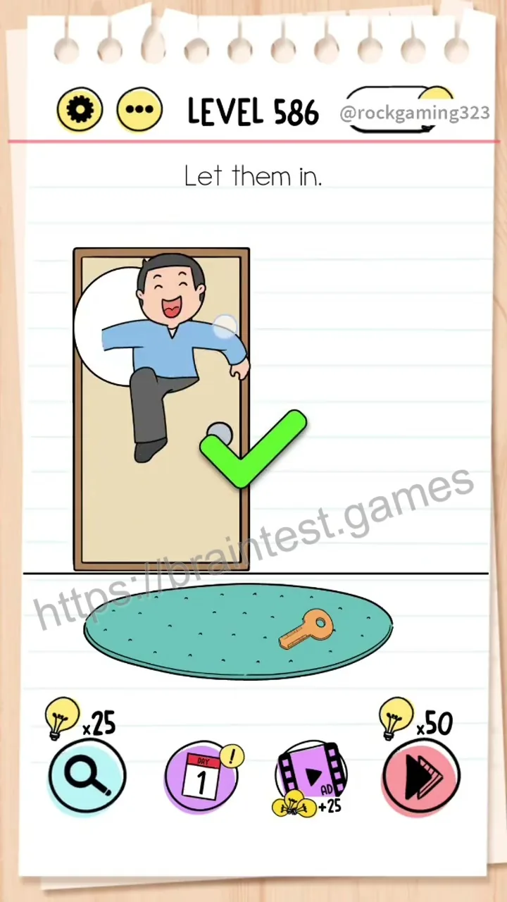 Brain Test Level 586 - Step 2