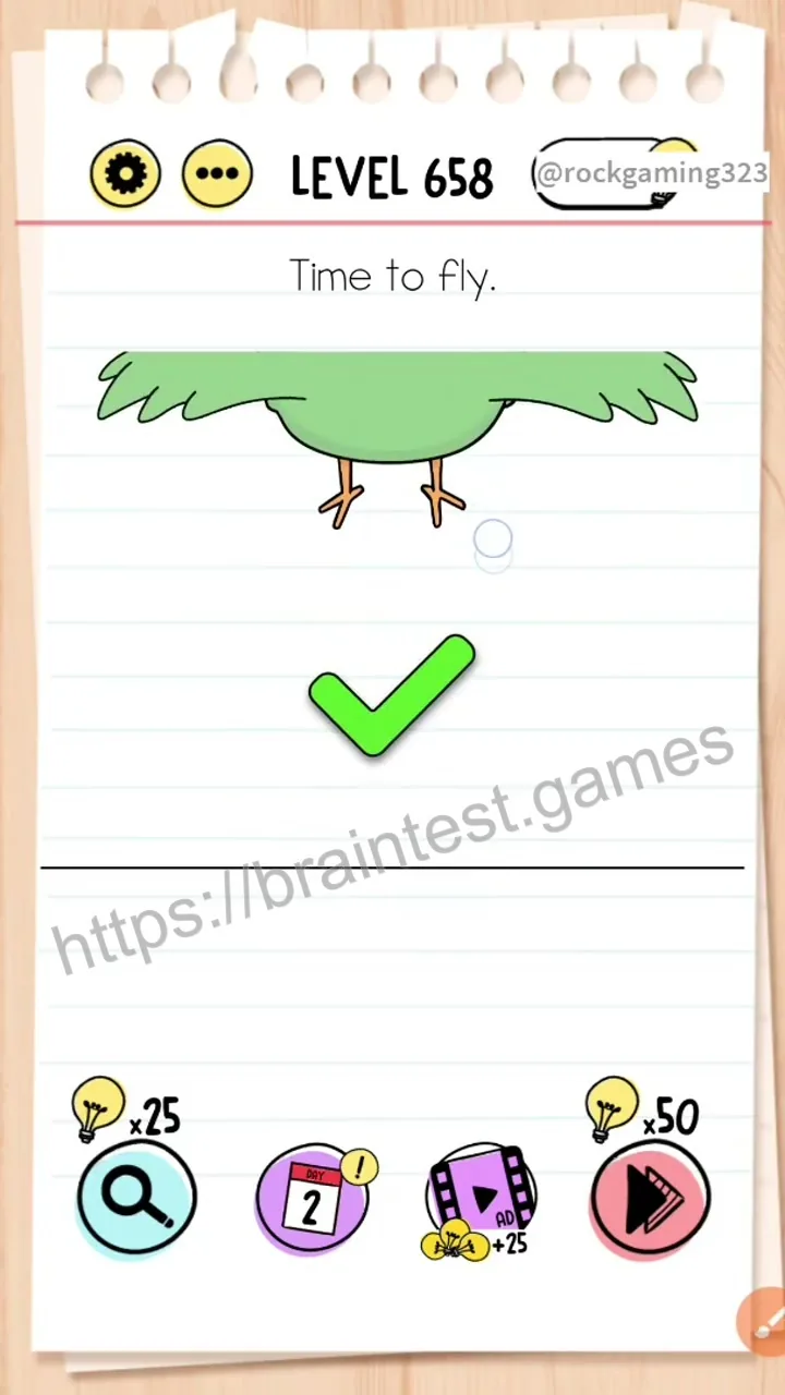 Brain Test Level 658 - Step 2