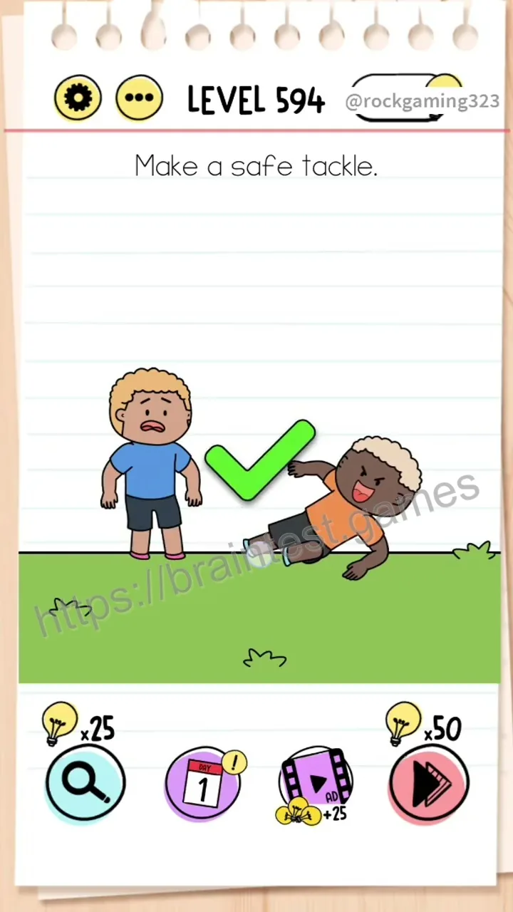 Brain Test Level 594 - Step 2