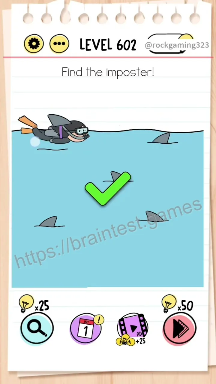 Brain Test Level 602 - Step 2