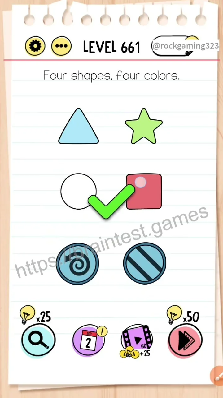 Brain Test Level 661 - Step 2