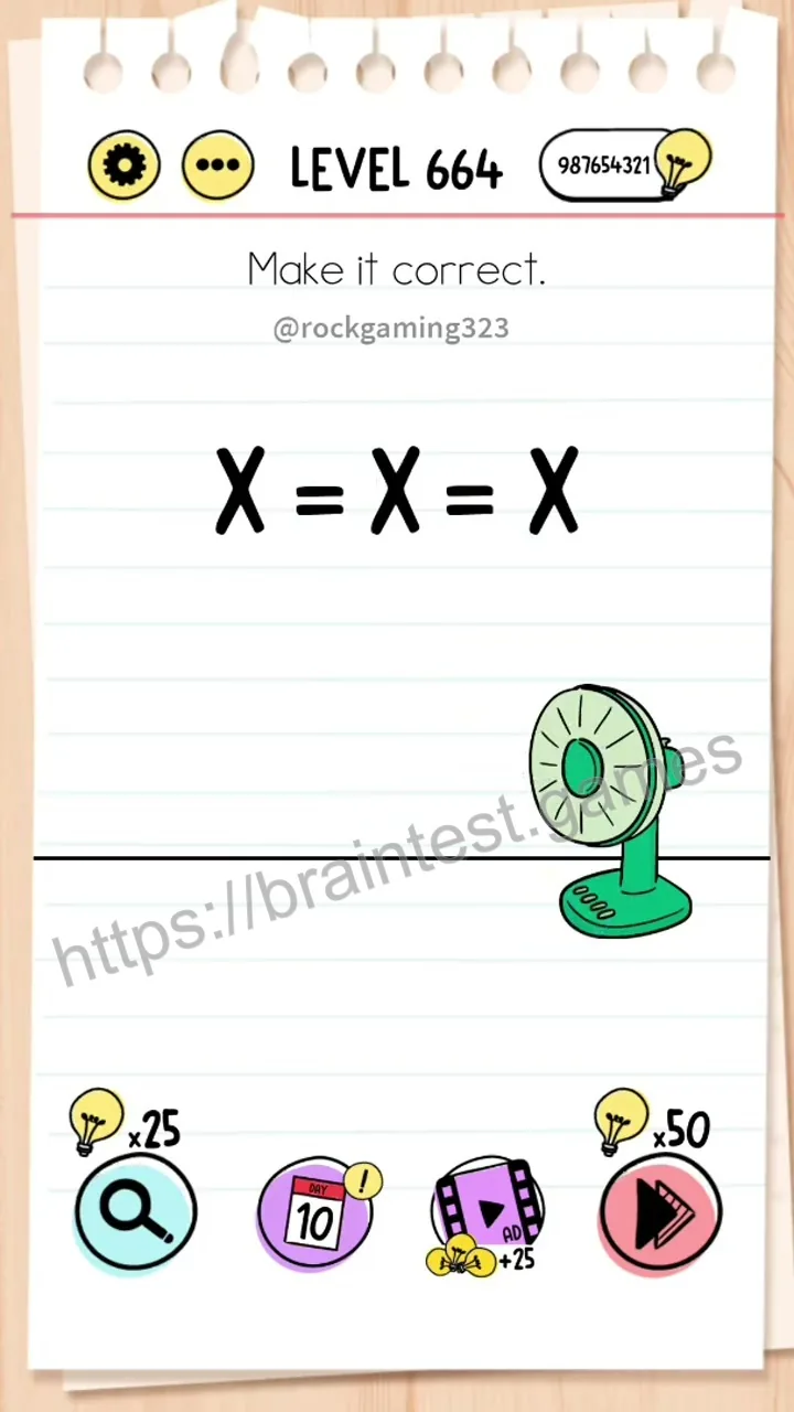 Brain Test Level 664