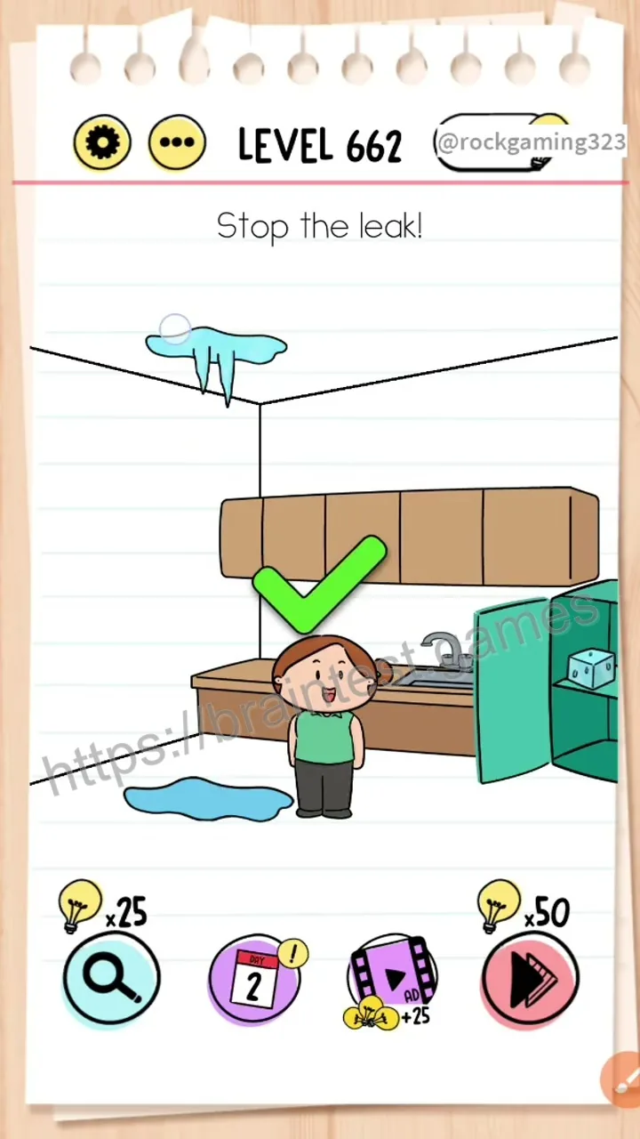 Brain Test Level 662 - Step 2
