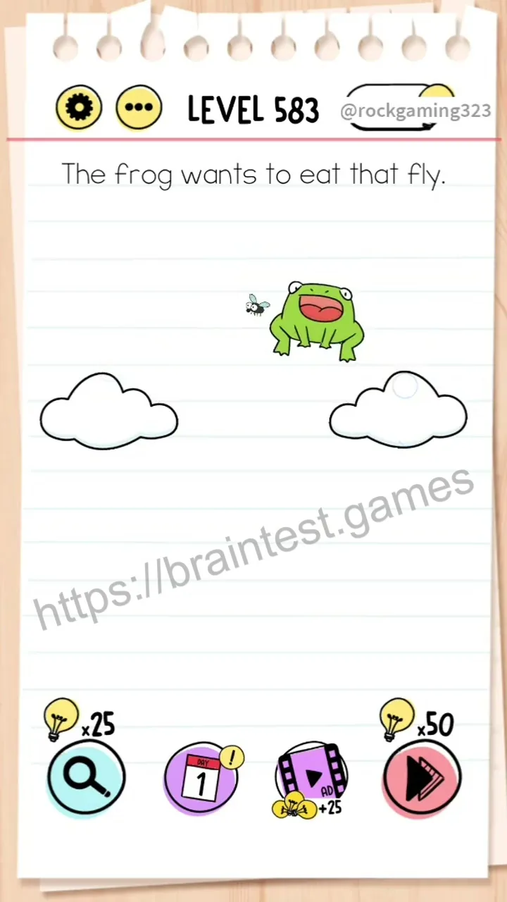Brain Test Level 583 - Step 1