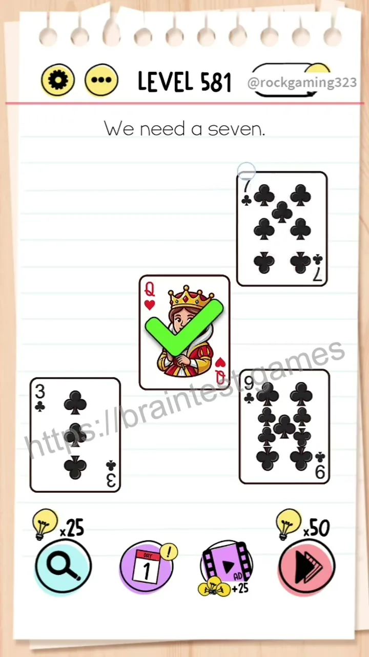 Brain Test Level 581 - Step 2