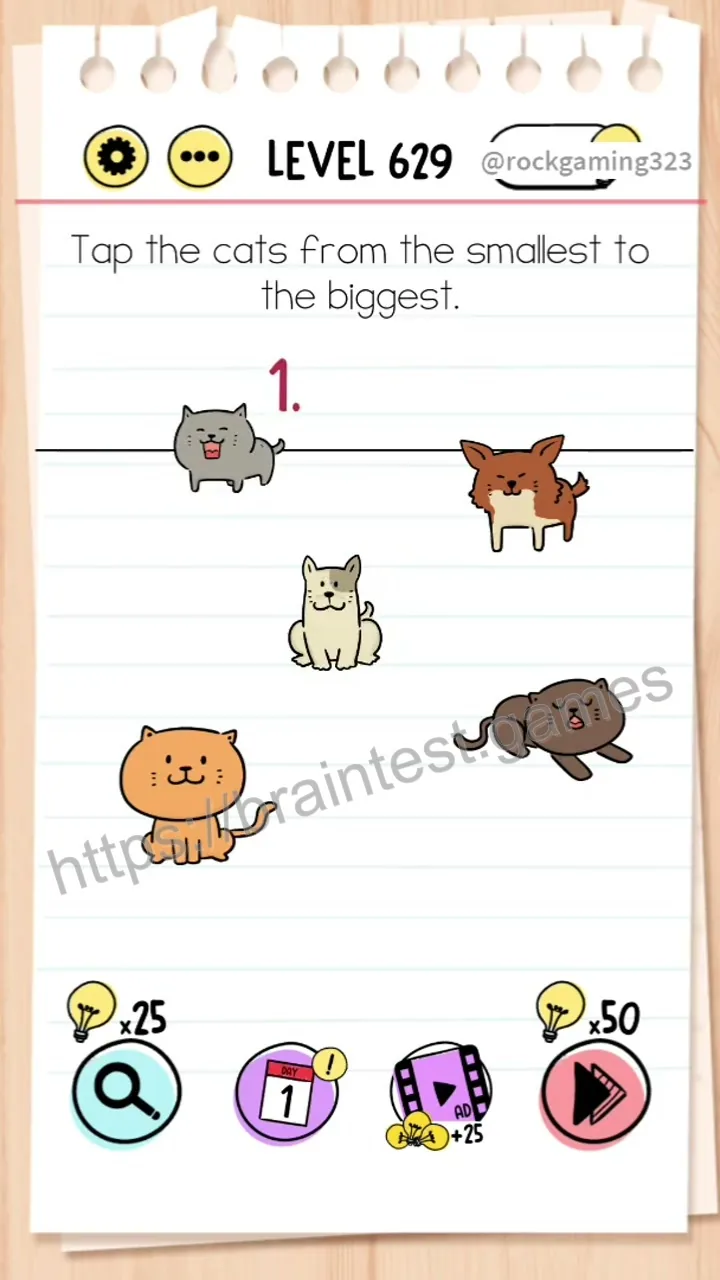 Brain Test Level 629