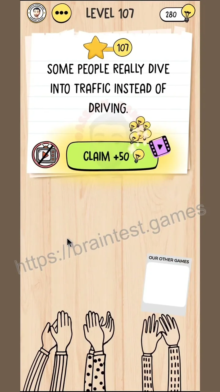 Brain Test Level 107 - Step 2