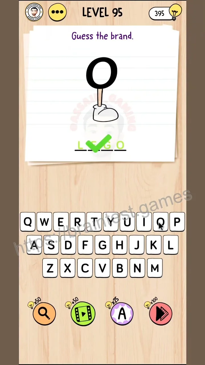 Brain Test Level 95 - Step 2