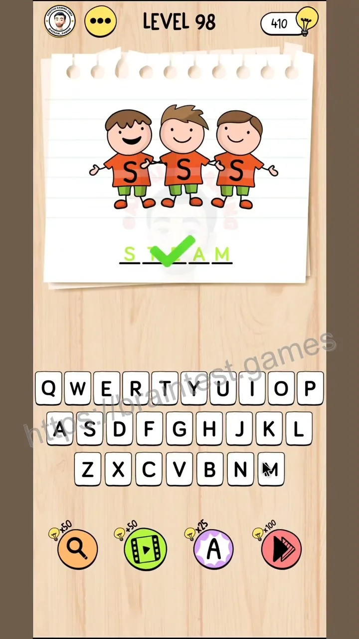 Brain Test Level 98 - Step 2