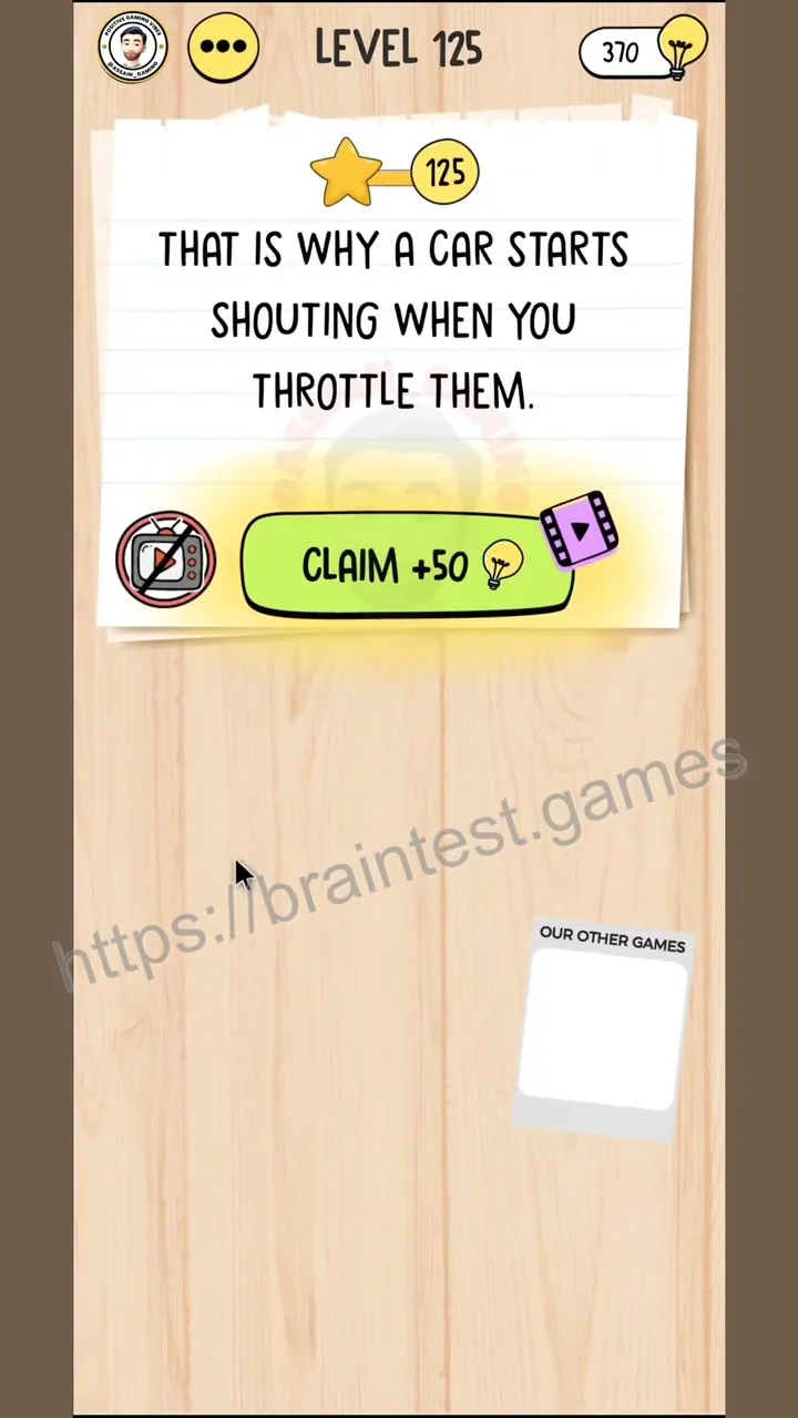 Brain Test Level 125 - Step 2