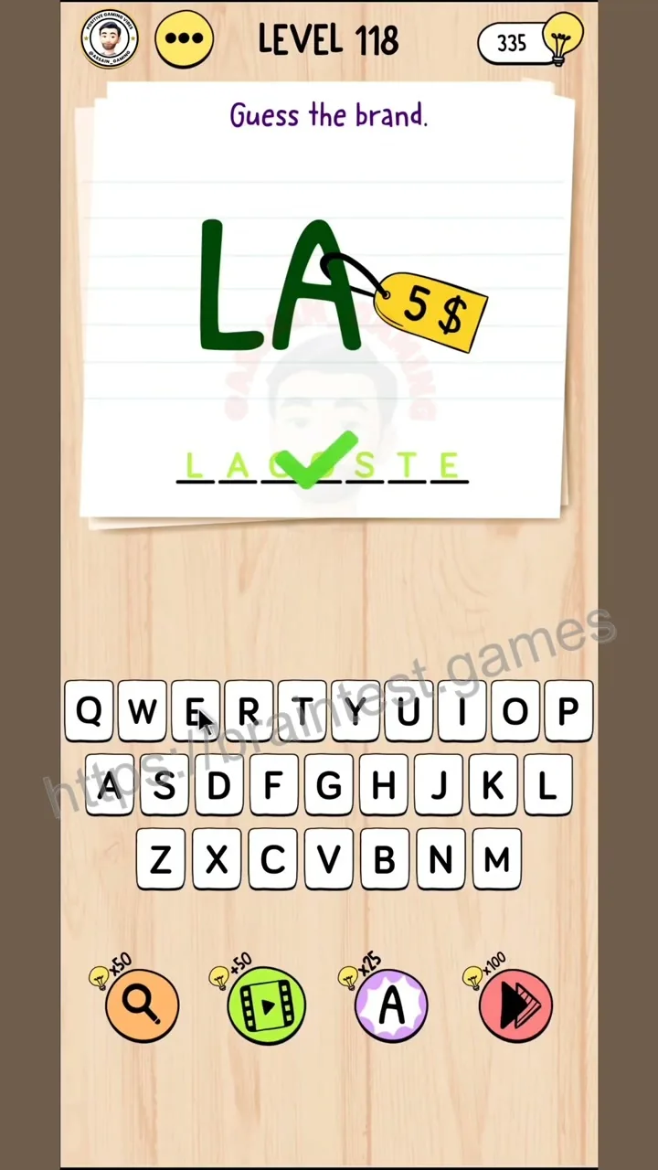 Brain Test Level 118 - Step 2