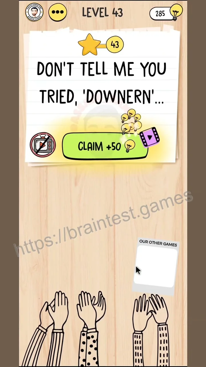 Brain Test Level 43 - Step 2