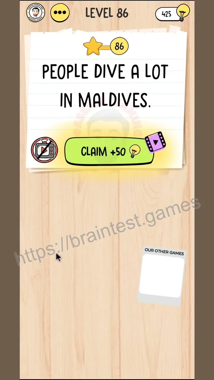 Brain Test Level 86 - Step 2