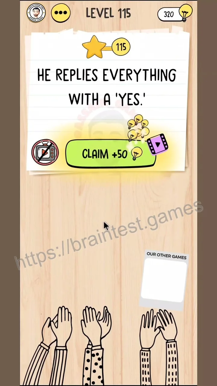 Brain Test Level 115 - Step 2