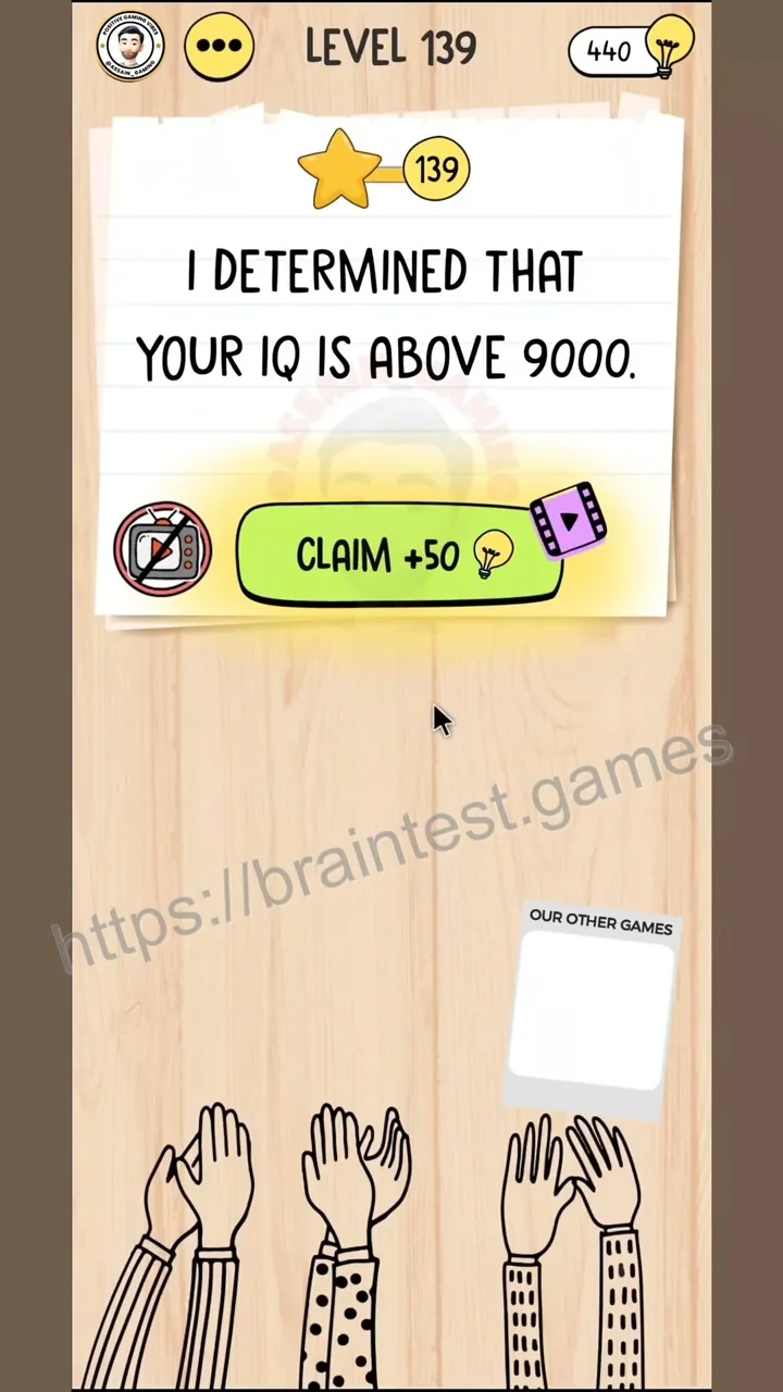 Brain Test Level 139 - Step 2