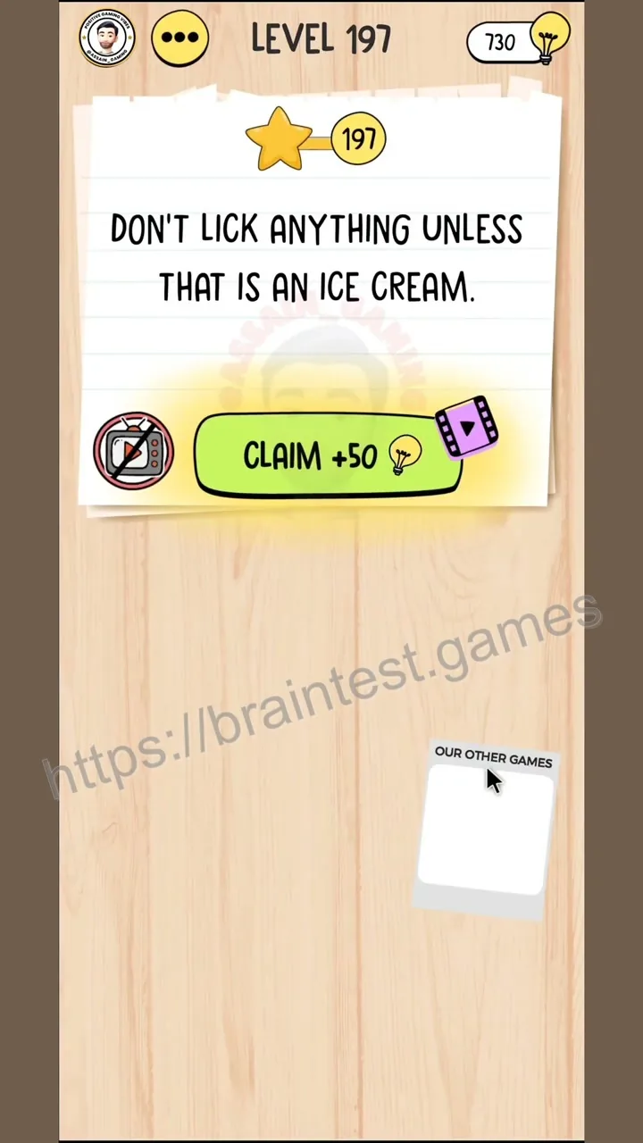 Brain Test Level 197 - Step 2