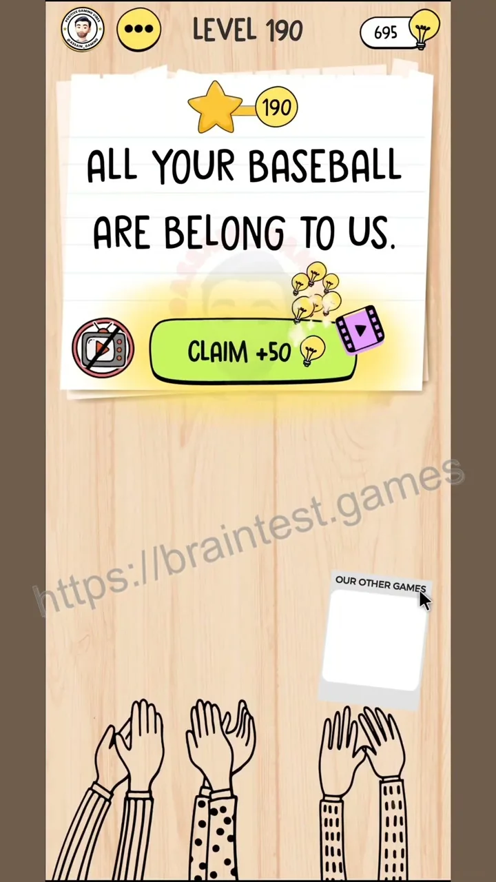 Brain Test Level 190 - Step 2