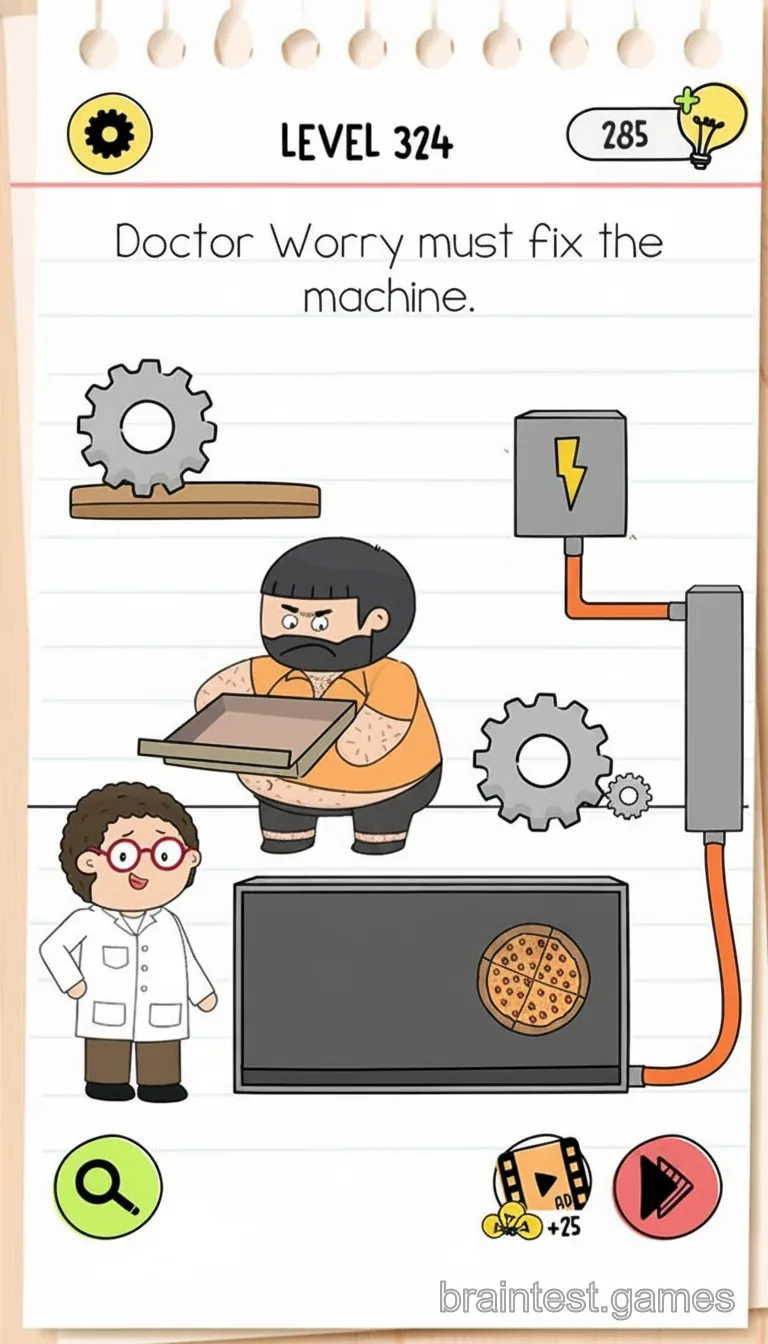 Brain Test Level 324 - Step 1