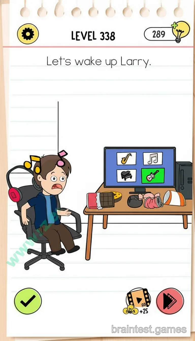 Brain Test Level 338 - Step 1
