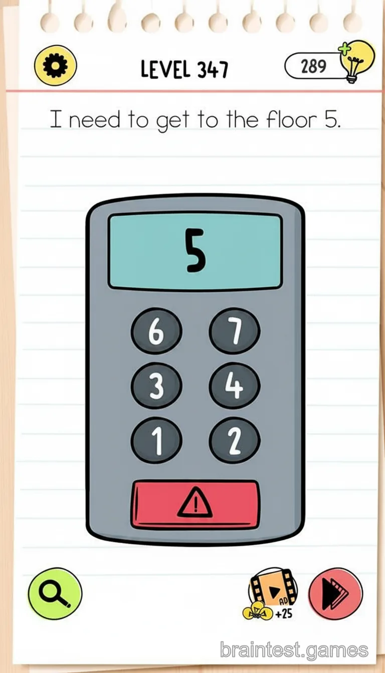 Brain Test Level 347 - Step 1