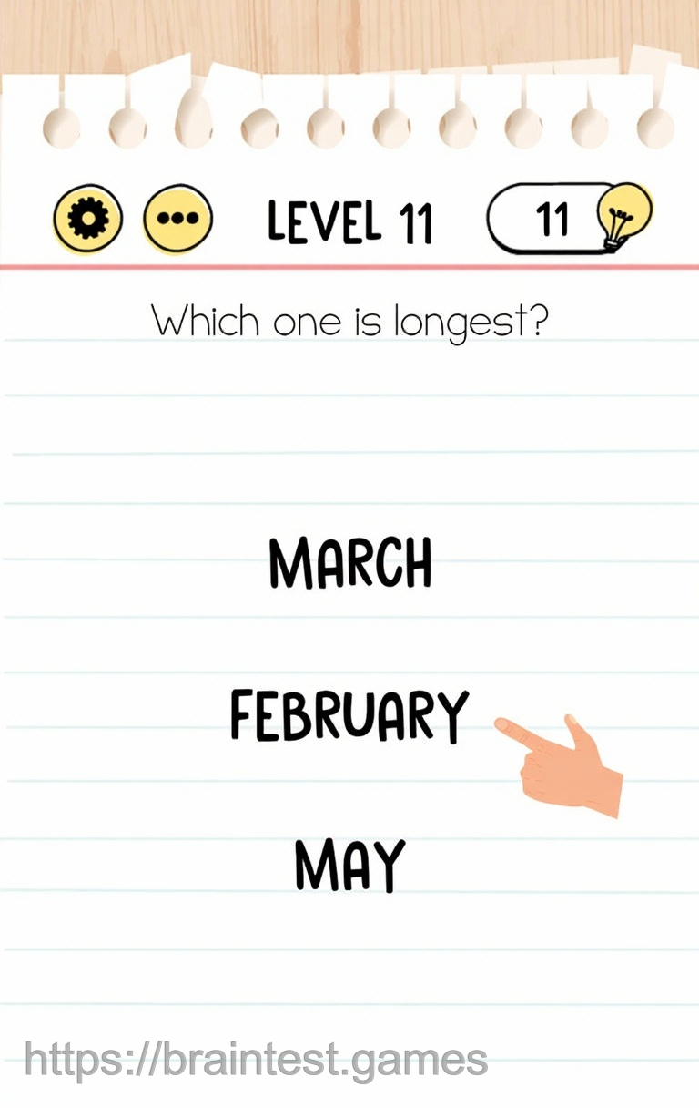 Brain Test Level 11