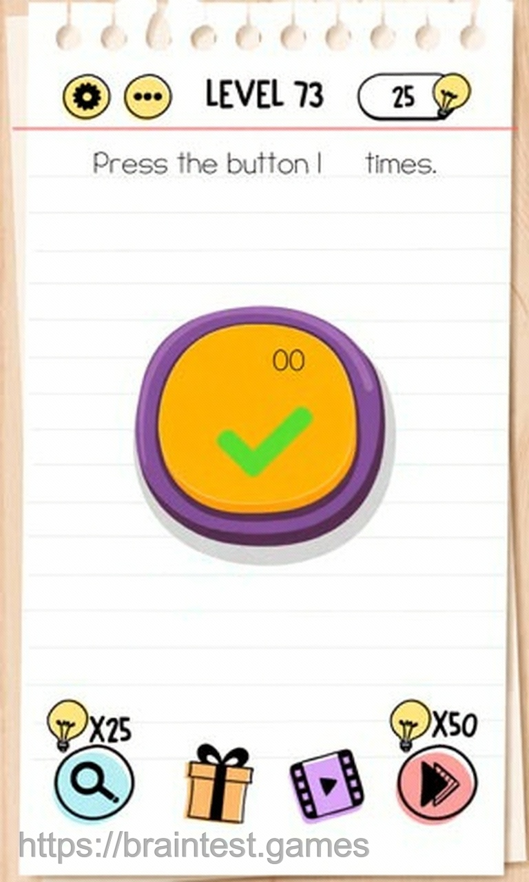 Brain Test Level 73 - Step 2