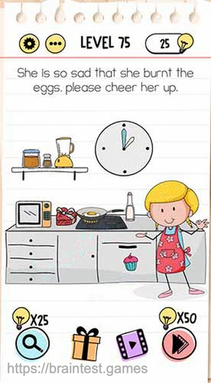 Brain Test Level 75 - Step 2