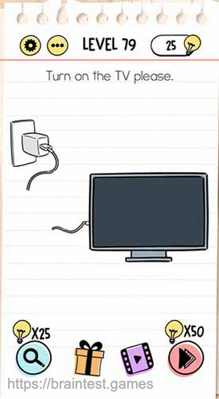 Brain Test Level 79 - Step 1