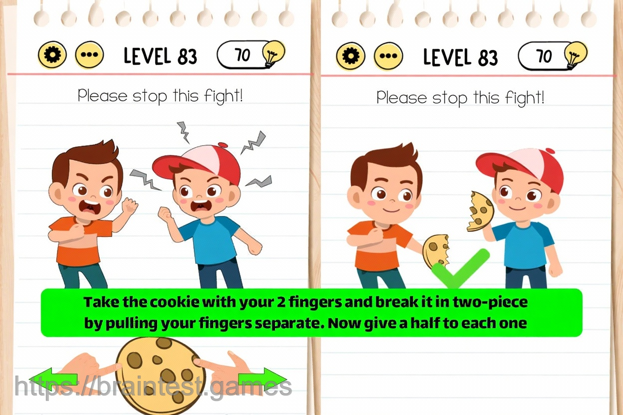 Brain Test Level 83 - Step 1