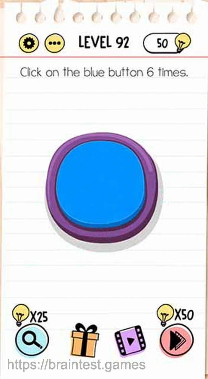 Brain Test Level 92 - Step 1