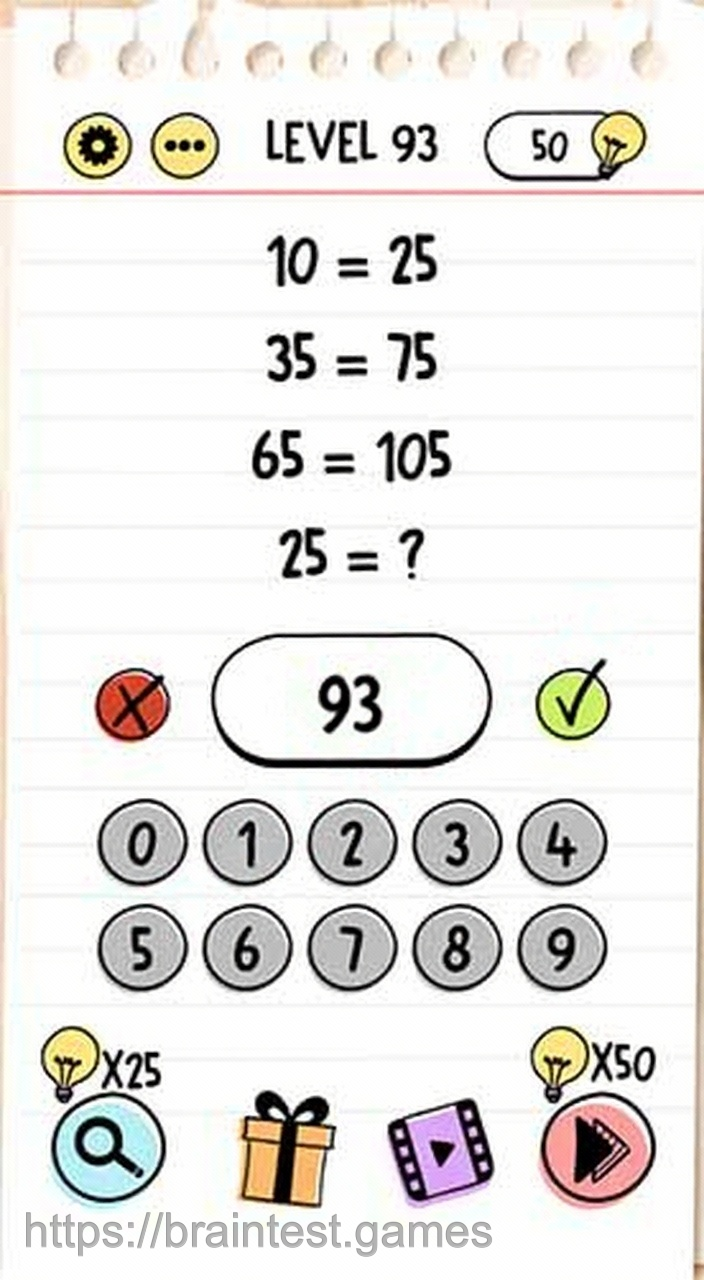 Brain Test Level 93 - Step 2