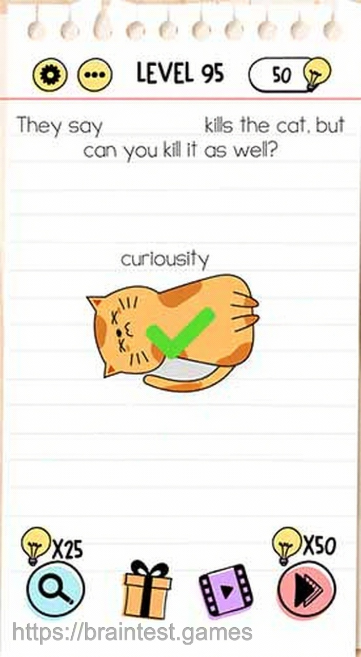 Brain Test Level 95 - Step 2