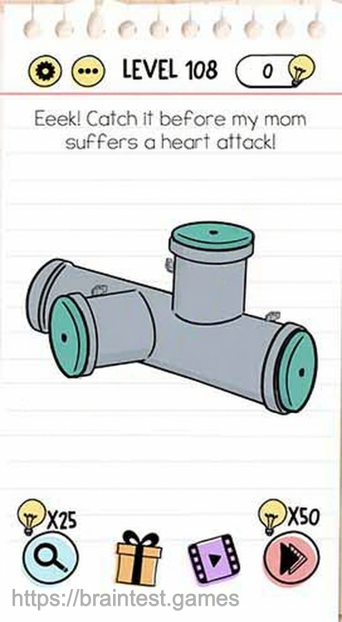 Brain Test Level 108 - Step 2