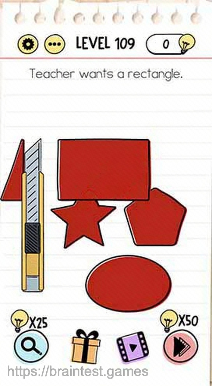 Brain Test Level 109 - Step 2