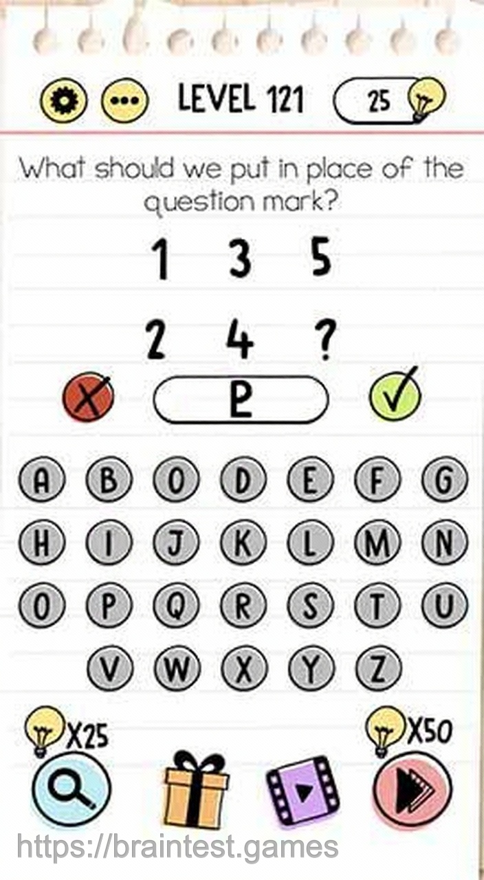 Brain Test Level 121 - Step 2