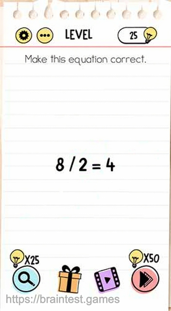 Brain Test Level 82 - Step 2