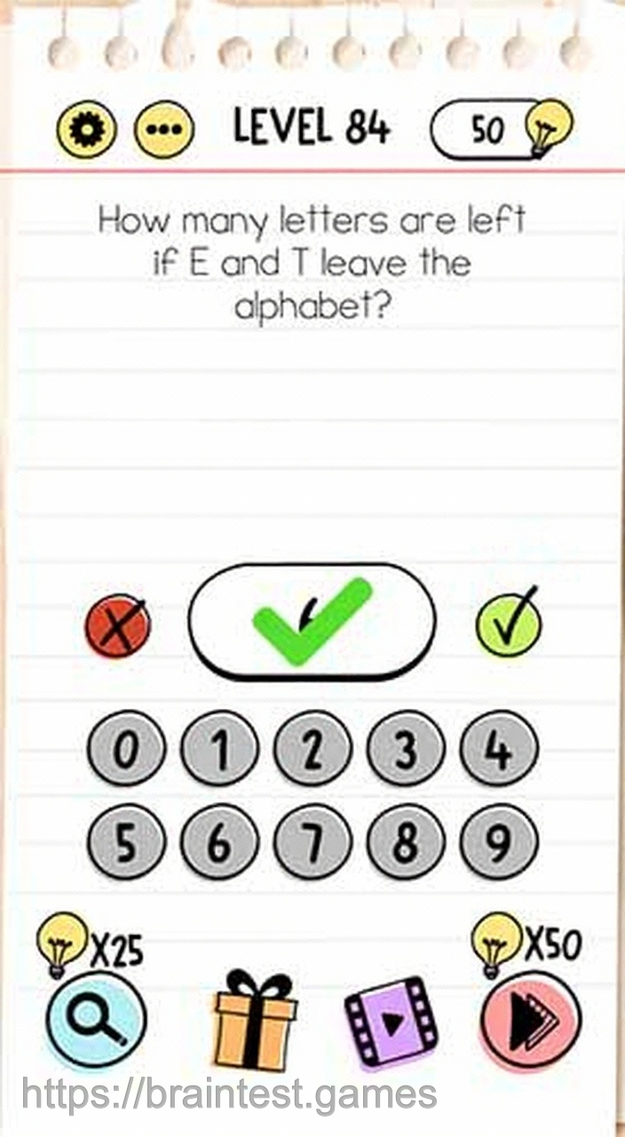 Brain Test Level 84 - Step 2