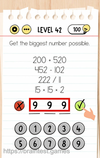Brain Test Level 42