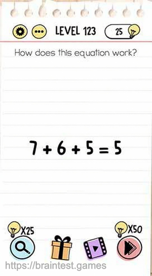Brain Test Level 123