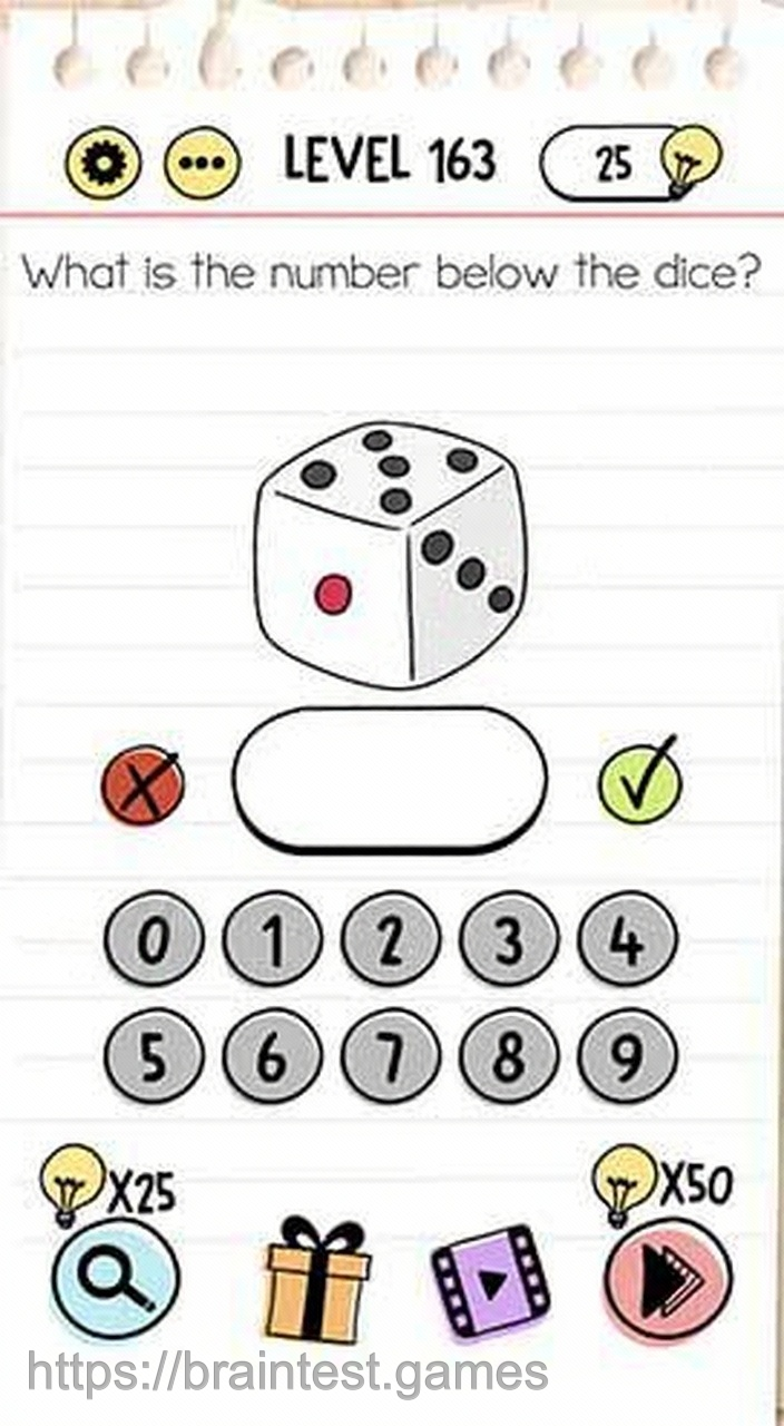 Brain Test Level 163 - Step 1