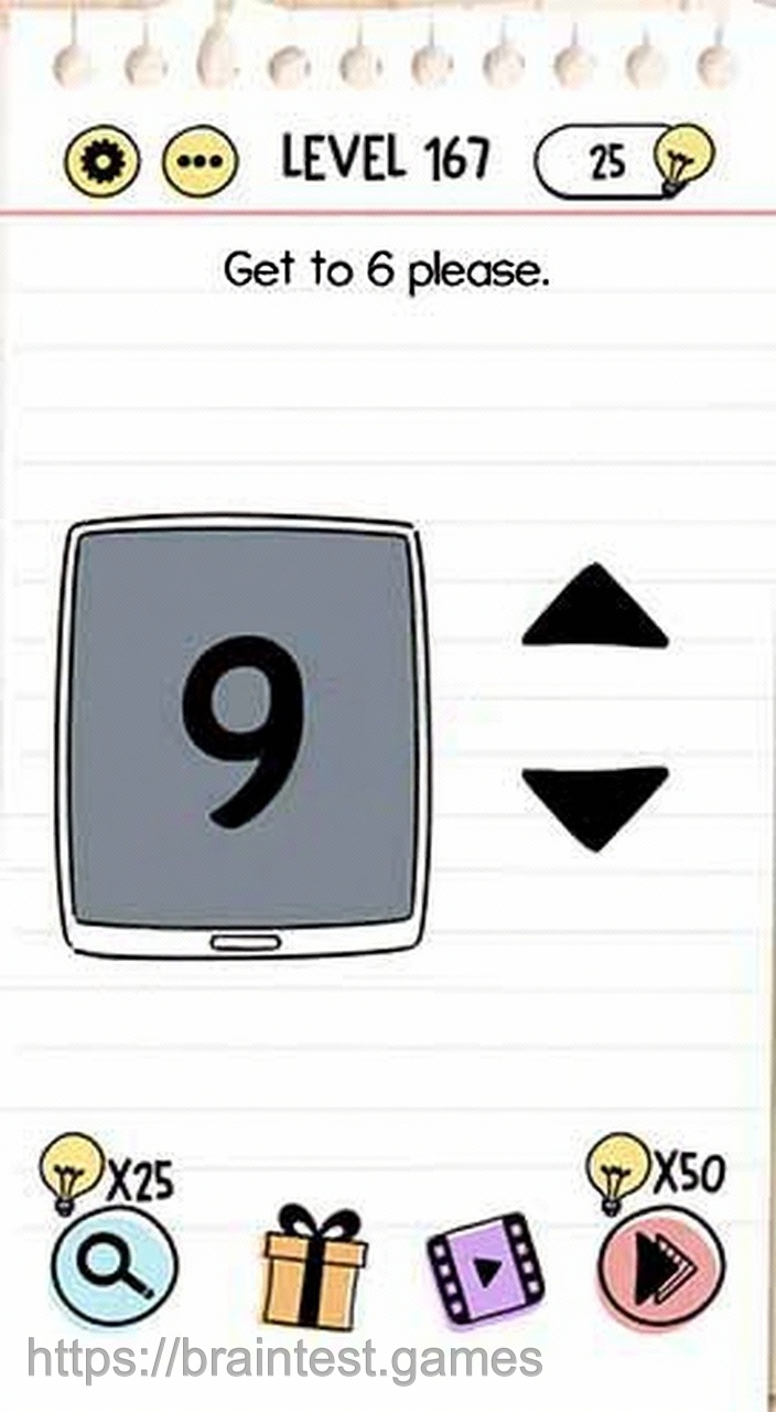 Brain Test Level 167 - Step 2