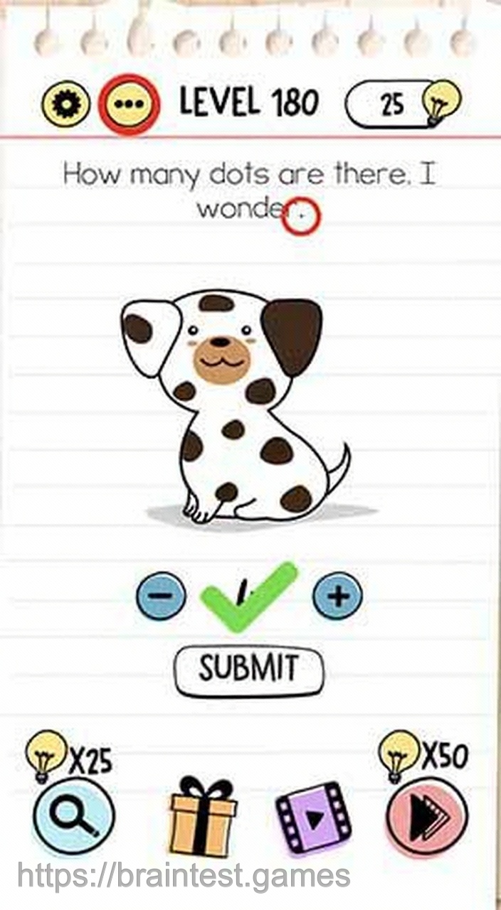 Brain Test Level 180 - Step 2