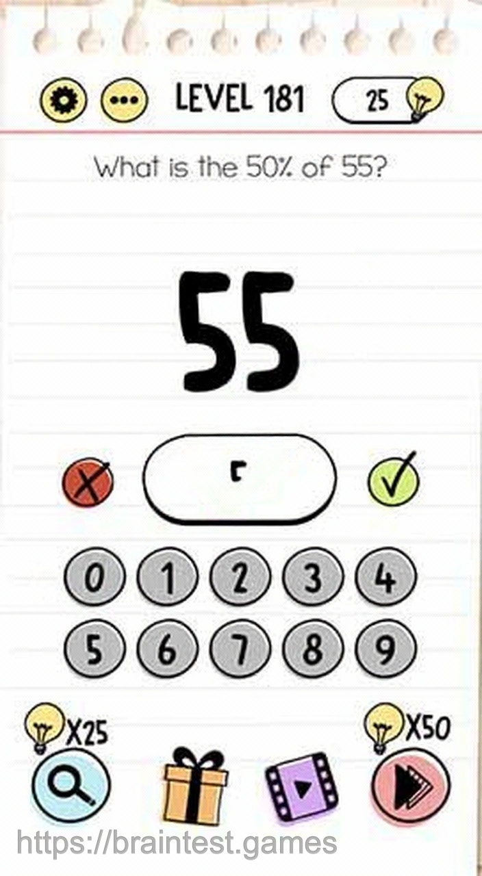 Brain Test Level 181 - Step 2