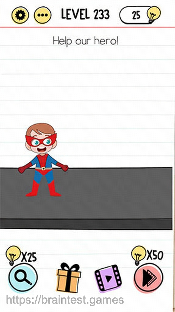 Brain Test Level 233 - Step 1
