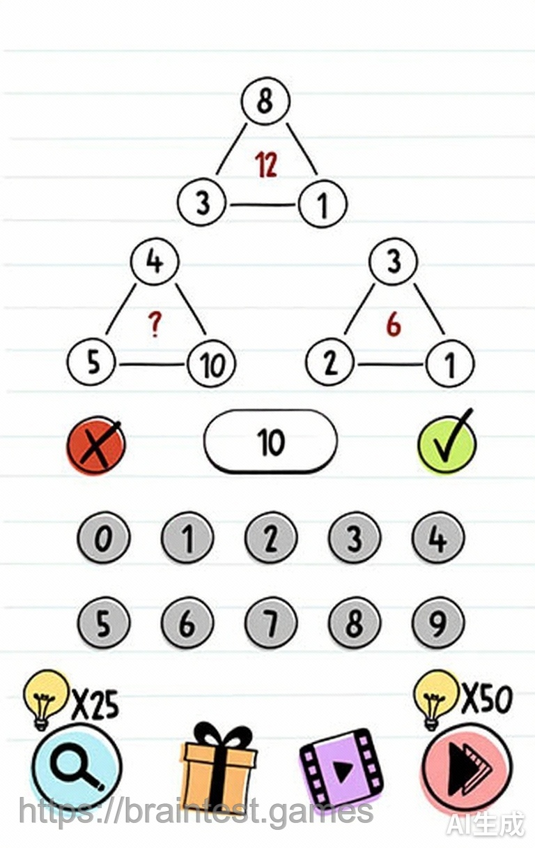 Brain Test Level 278 - Step 1